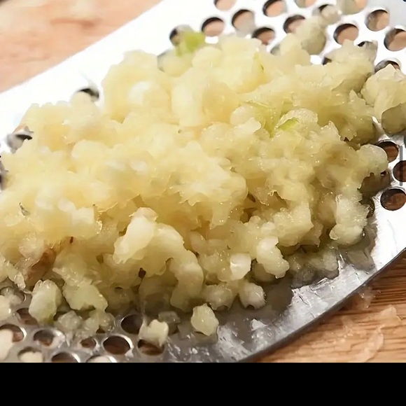 Stainless Steel Garlic Press - Picture 10 of 11